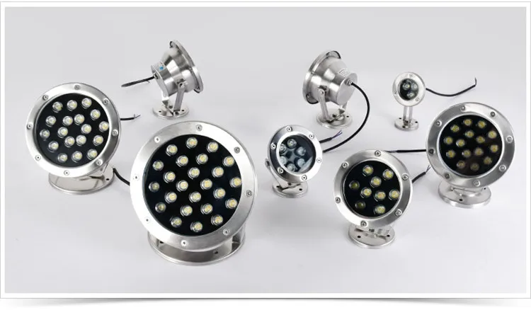 Swimming Pool lighting waterproof 15w outdoor mini fountain underwater led light