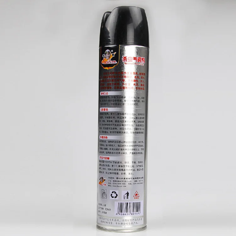 
Поставка аэрозольного инсектицида на масляной основе 