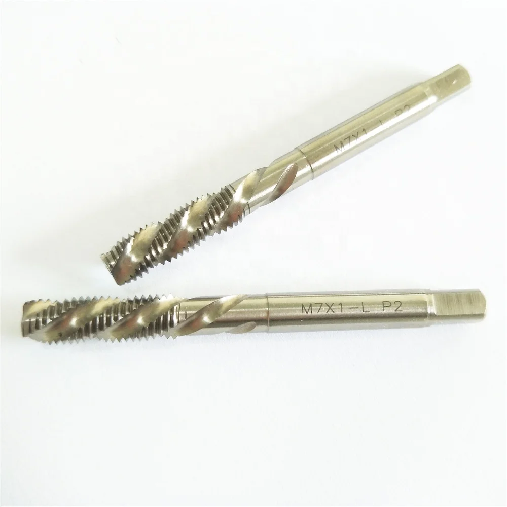 DL Spiral Flute HSS Cobalt Stainless Steel Machine  screw tap Thread Tap for Steel