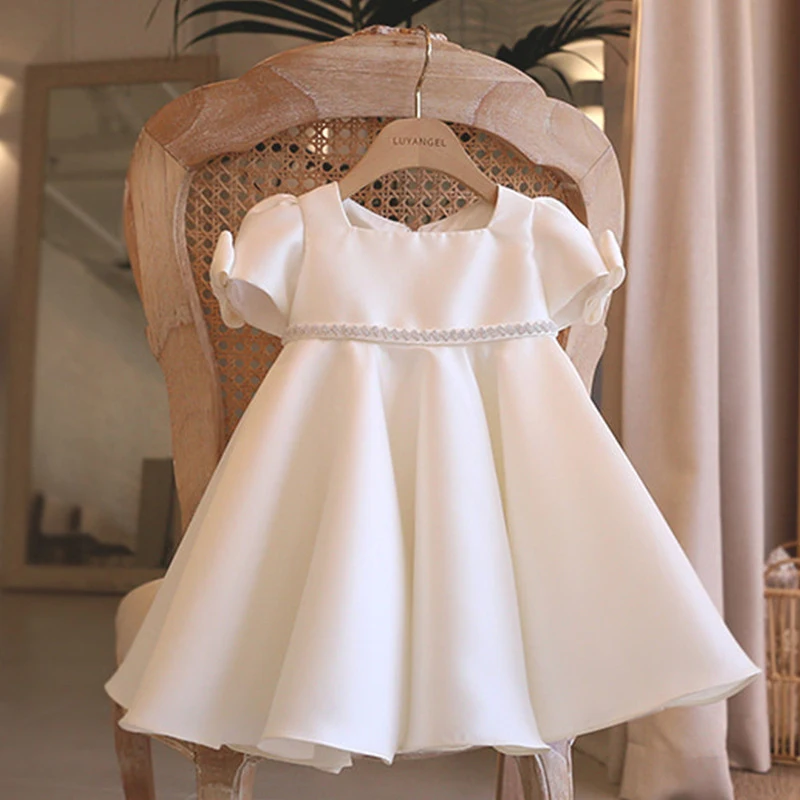 Wholesale Customized High-grade Wear Lovely Children Bows flower Girls Evening Dress
