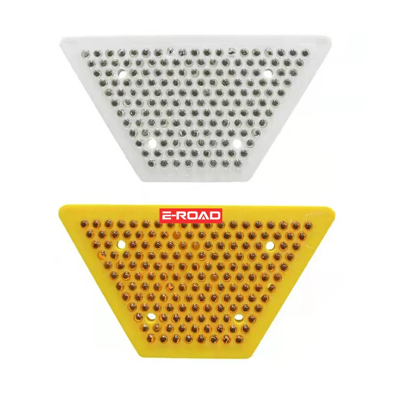 High Reflective guardrail reflector 213 glass beads reflective  plastic reflector