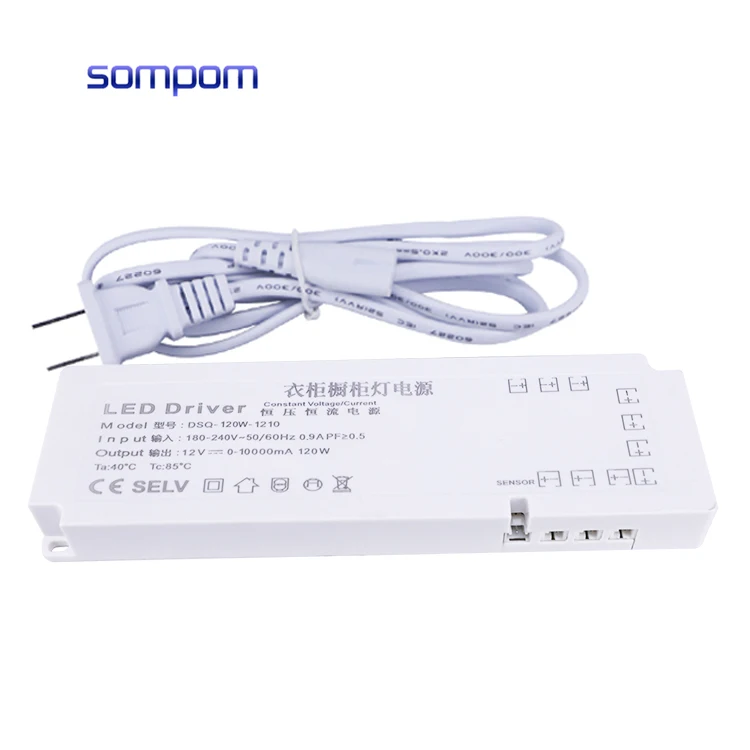 12V 2A 3A 4A 5A 8.5A 10A 24W 36W 48W 60W 100W 120W 150W Led Driver Adapter Cabinet Wardrobe Closet Light Switching Power Supply