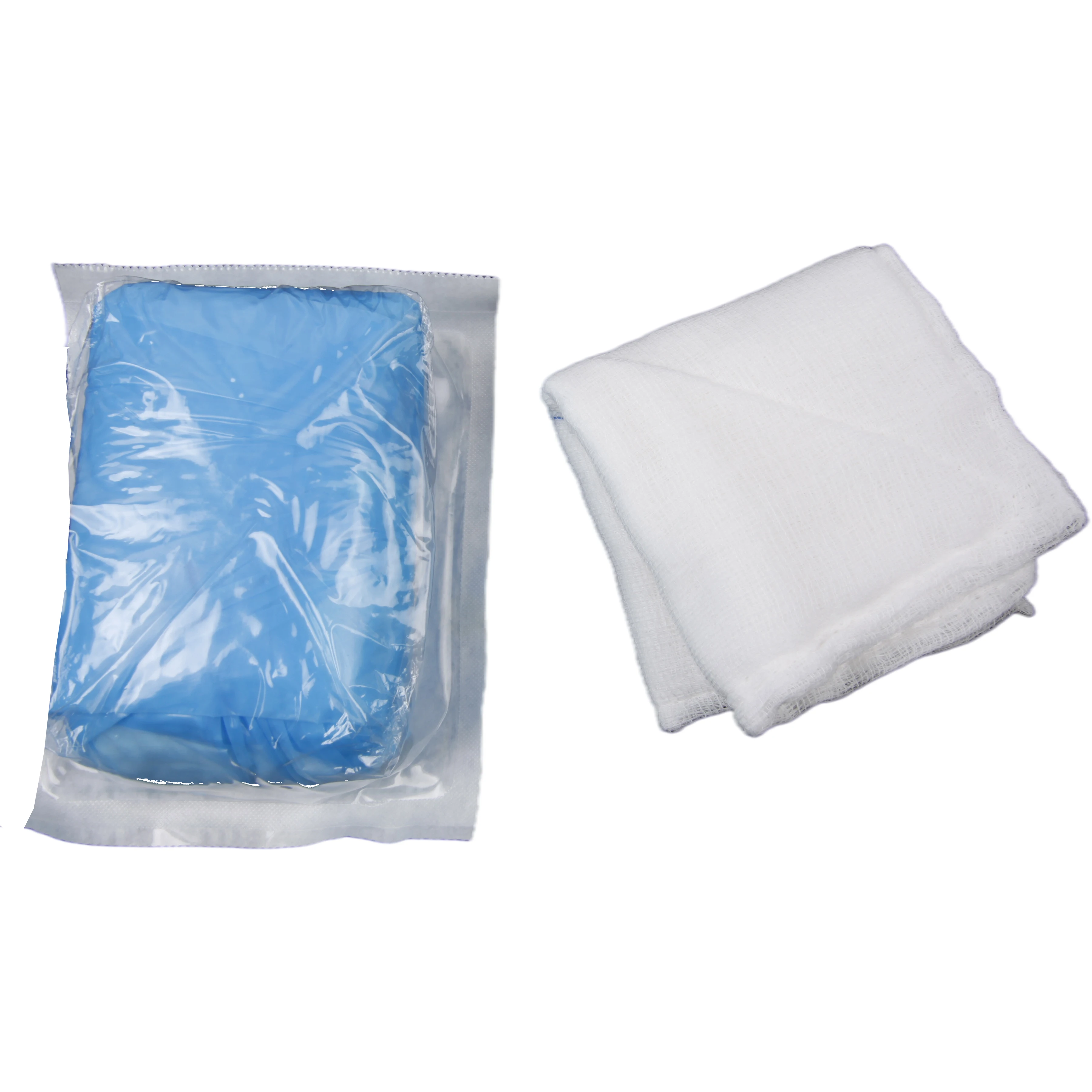 Wholesale Surgical Sterilized Wound Dressing Woven Sterile White Medical Gauze
