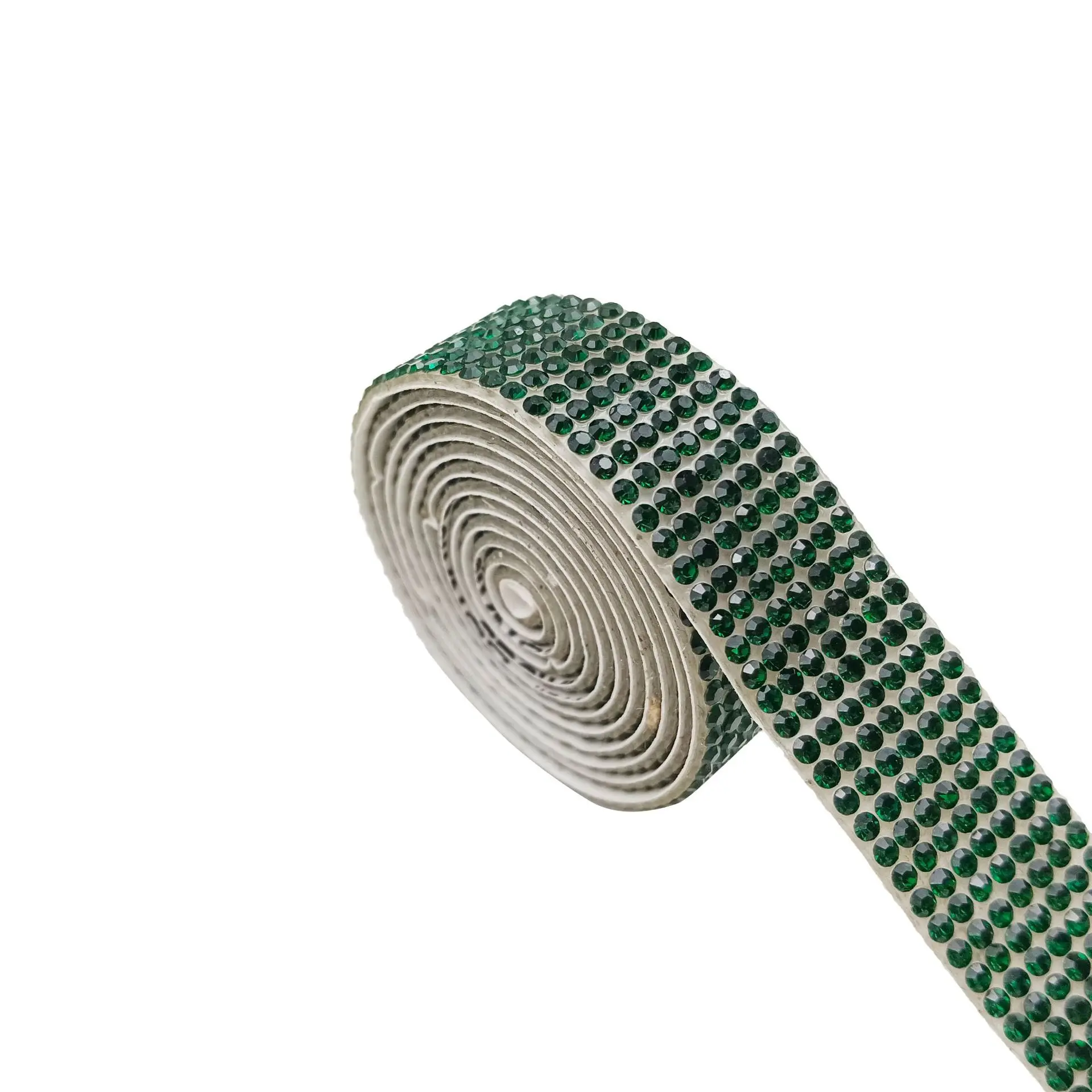 Cheap Price Clean and Flawless Custom Rhinestone Belts Metal Rhinestone Sheet  Rhinestone Tape Trim