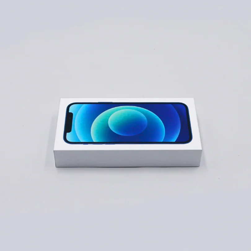 Accept Custom Logo General model white 165*90*30mm coated paper box for packaging phone in stock