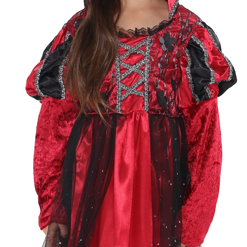 2020 mardi gras outfits girl funny dress vampire princess dress stage performance costume girl Carnival dresses