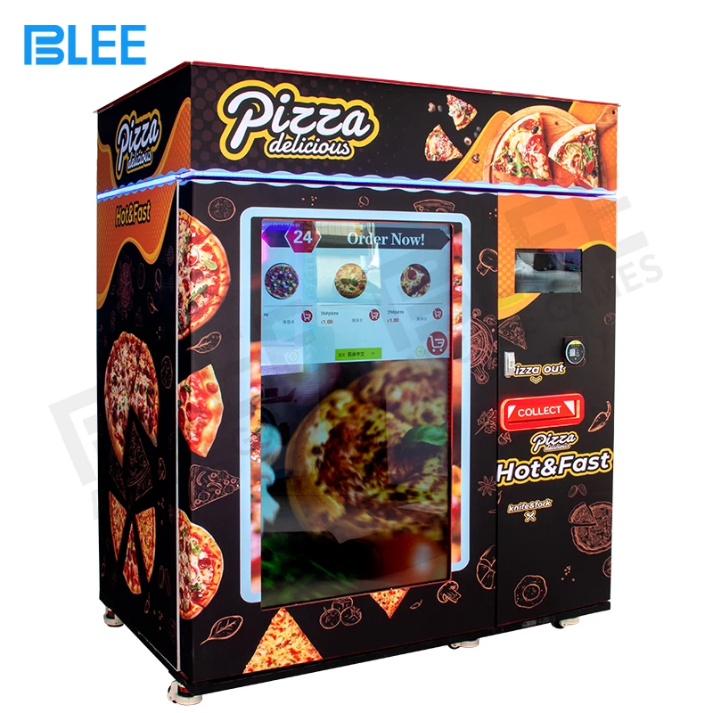 Competitive price self-service hot pizza oven vendo machine automatic heating fast vending machine for pizza