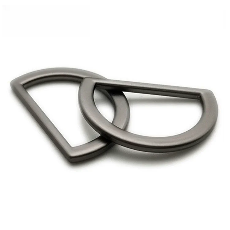 Manufacturer Supply Handbag Accessories Heavy Duty Hardware Metal D Ring Buckle For Bag Strap