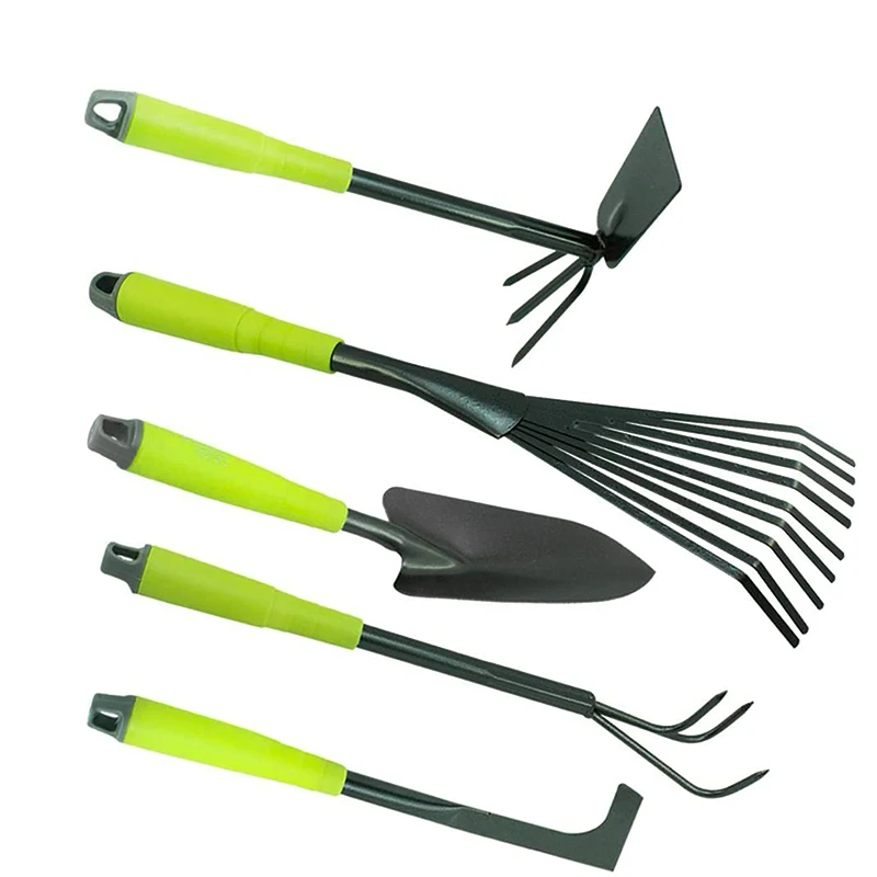 Hot Selling Digging Tool Double Head Hoe Rake Plant Garden Tool Set