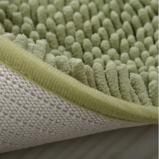 Machine Washable Rug Pad Plush Microfiber Carpet