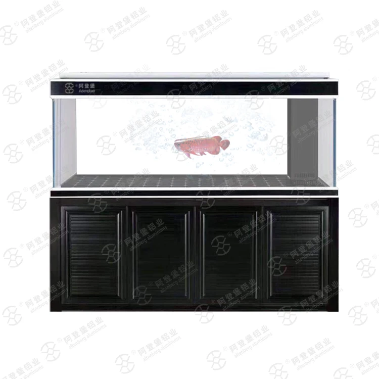 Белый стеклянный набор aquaponics square aquriam со столом аквариумный шкаф для
