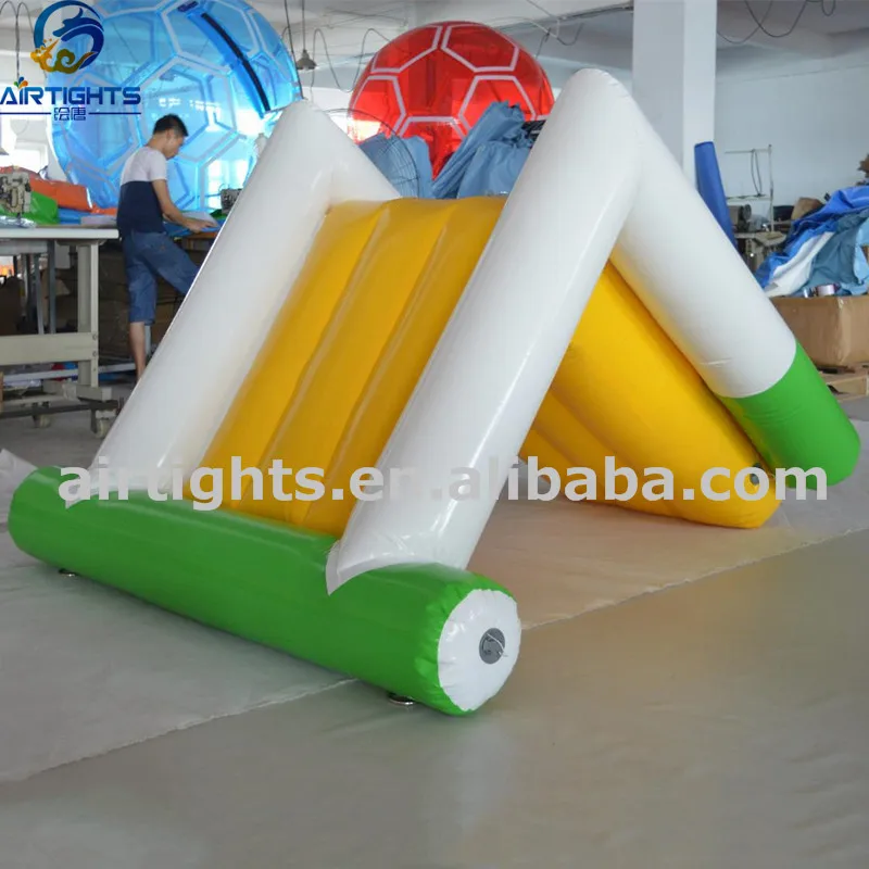 3m long inflatable floating water slide for water park games
