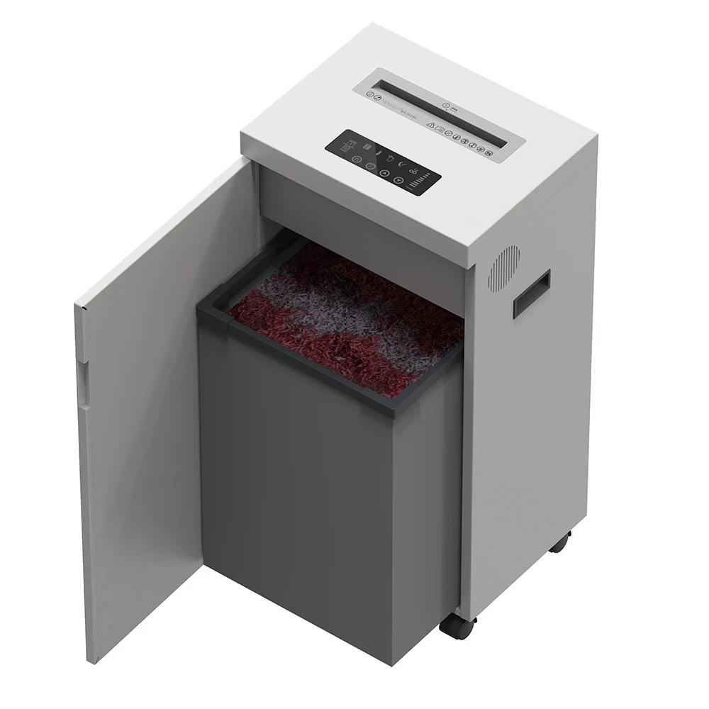 Top Rated Big Paper Shredder Machine Low Noise Quiet Paper Shredding Machine For Sale