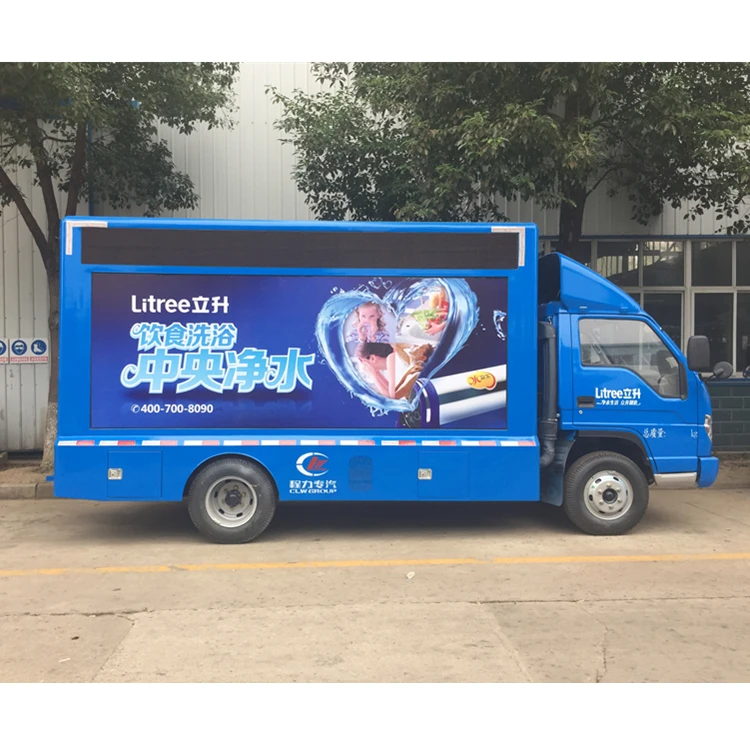 FORLAND 4x2 Led Advertising Truck/ New Mobile Billboard Trucks for Sale in Dubai