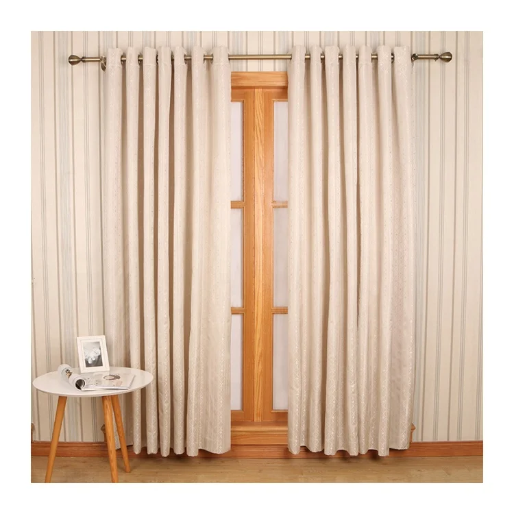 Different type custom made luxury elegant polyester fabric window curtain office