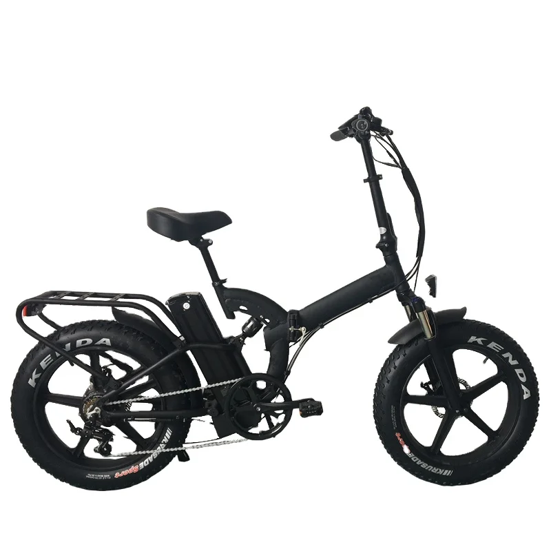 2024 Israel Full suspension fat tire folding e-bike with TUV certification warehouse stock