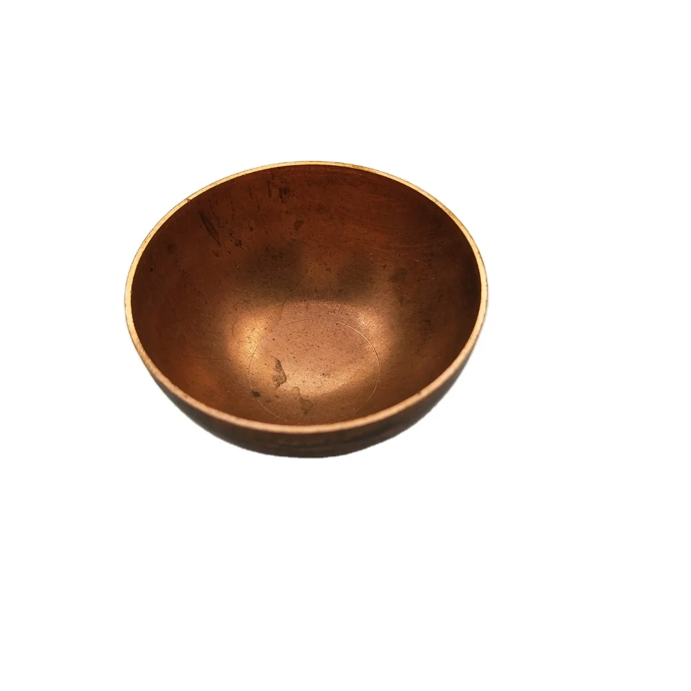 Customized 63mm 65mm 70mm 75mm 76mm Copper Half Ball Sphere Or Hemisphere Hollow for sale