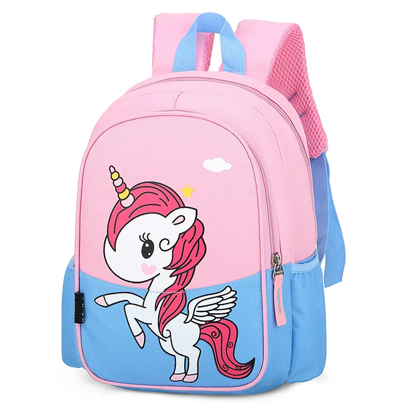 Newest Promotion Kids Cute Unicorn School bag Toddler Backpack Animal Cartoon Children Bag for 3~6 Years Baby girls and boys