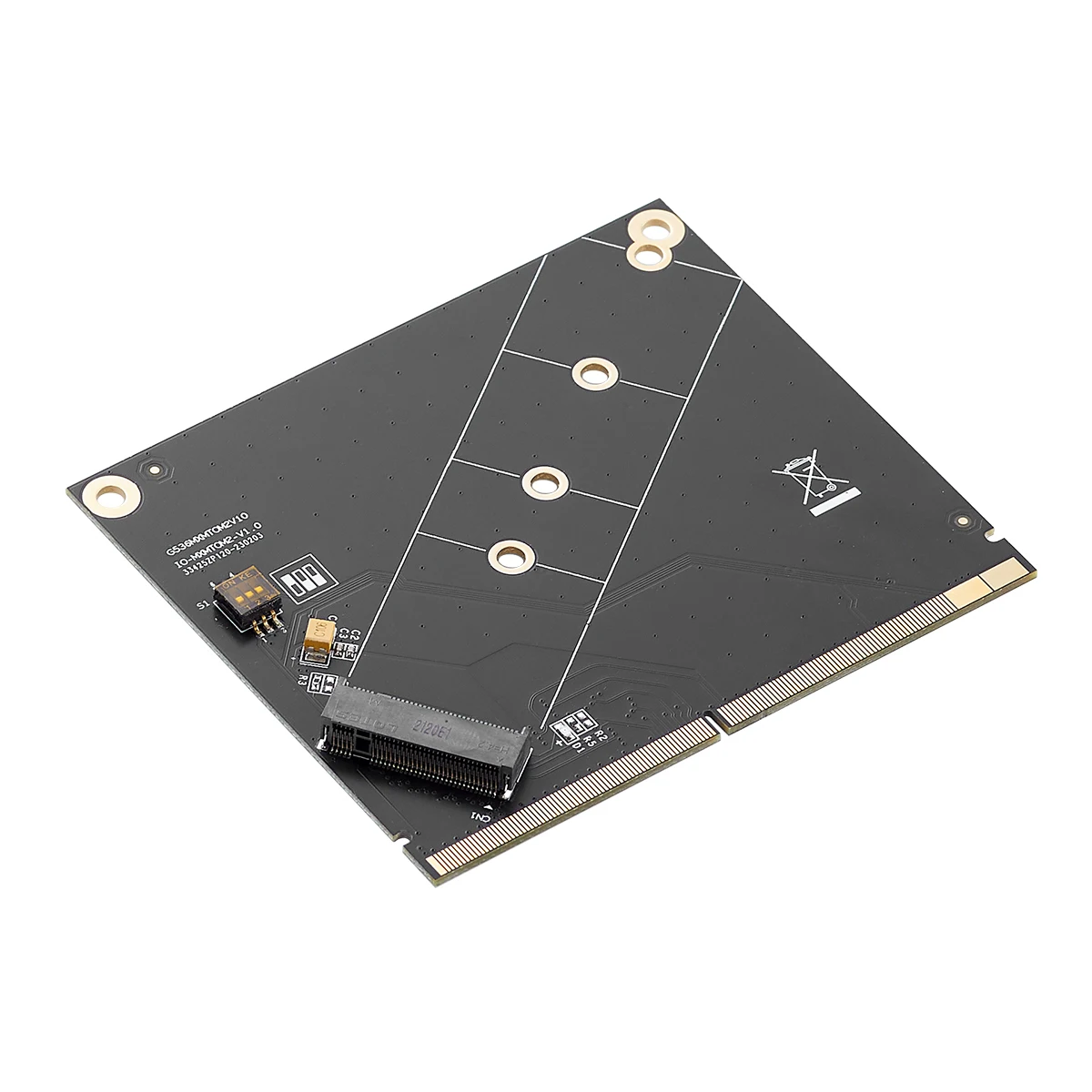 PCIe MXM 3.0 to M.2 NVMe Interface Laptop Super SDD HDD Adapter Card Can be Connected to Graphics Card Interface