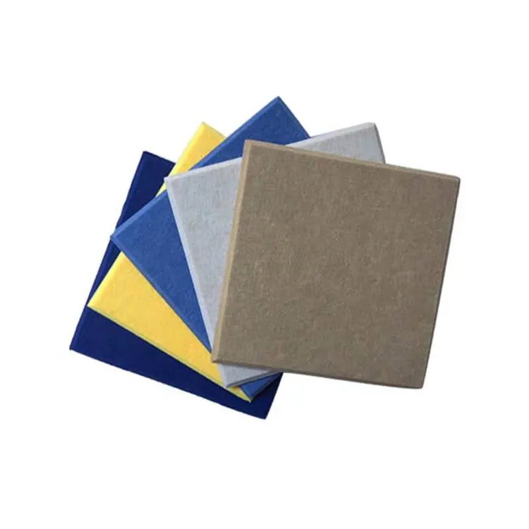
High-end acoustic solutions polyester fiber felt sound-absorbing board sound insulation board KTV kindergarten 