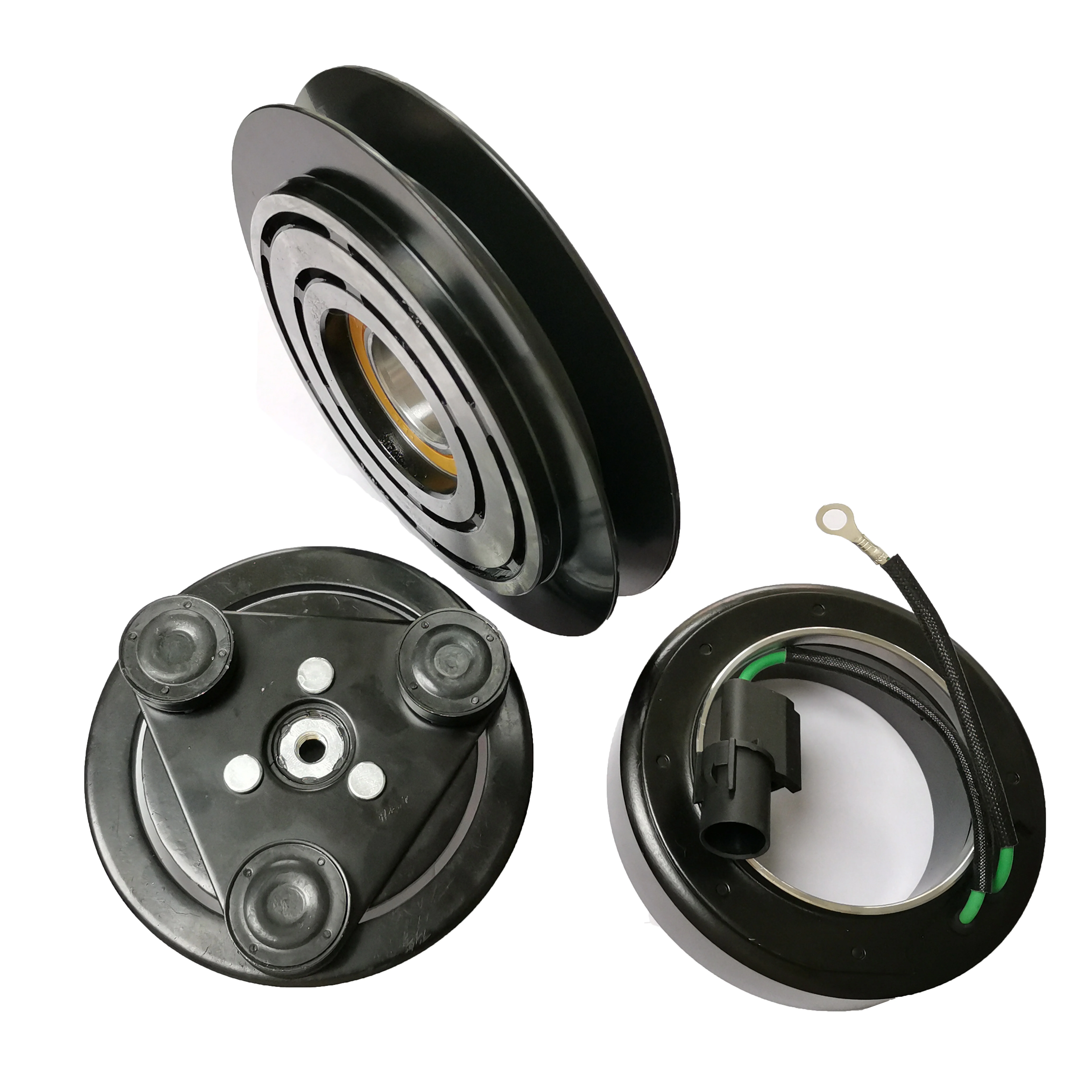 China Factory Car Air Conditioner Electric Clutch Compressor AC Magnetic Clutch 143MM 24V For car HCC 1B