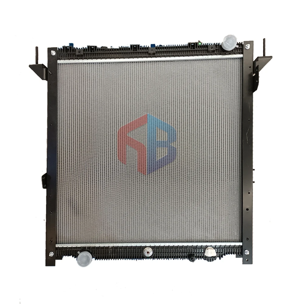 OEM A0533734002 Truck Radiator Manufacturer for Freightliner New Generation Cascadia newer water cooling radiator with frame