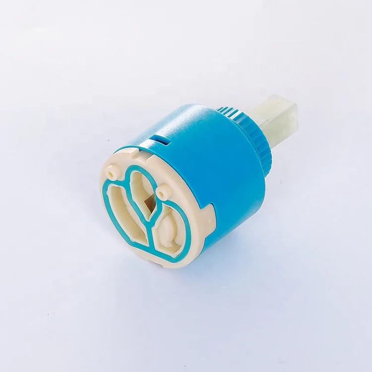 Factory Wholesale 35mm  Reverse Idling Double Seal Mixer Faucet Ceramic Cartridge