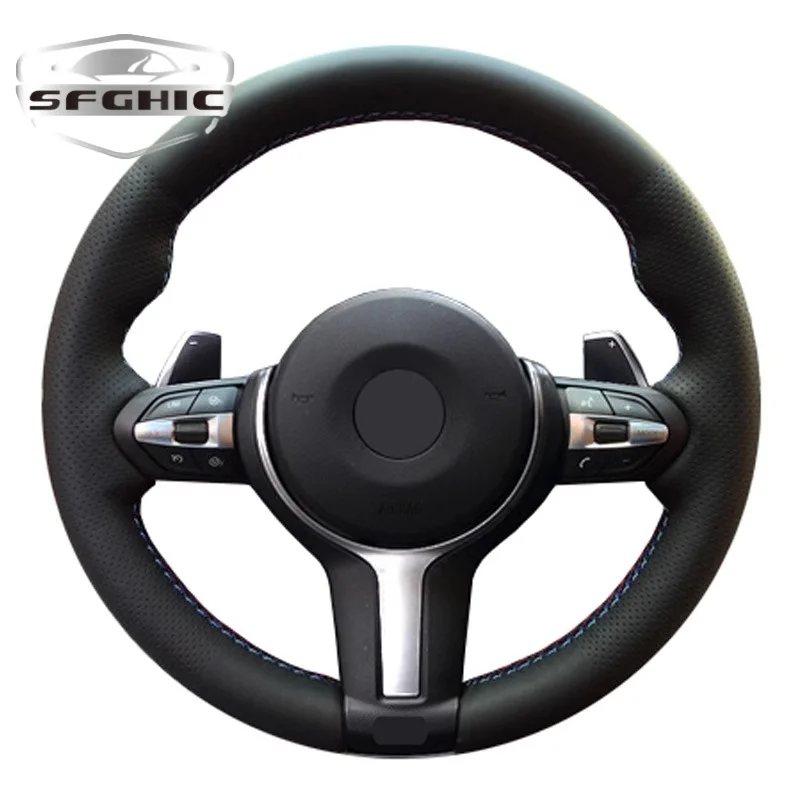 Factory Direct For BMW F10 F20 F30 M Sport Carbon Fiber Leather Steering Wheel Customized Sport Interior Steering Wheel