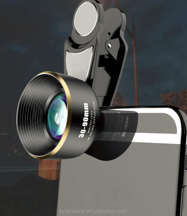2020  New 4K HD 30-90mm high definition micro distance mobile phone lens
