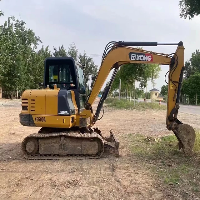 Hot Sale Cheap Price XCMG XE60DA XE75DA Used Mini Excavator 5 Ton 6 Ton Hydraulic Digger Mini Crawler Excavators Machine Loader