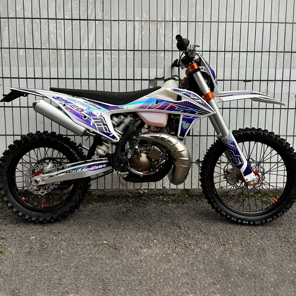 MinFF M6X MT250 Engine 2 Stroke Dirt Bike 250cc Motocross Enduro Adult MX Moto Off-road Motorcycle