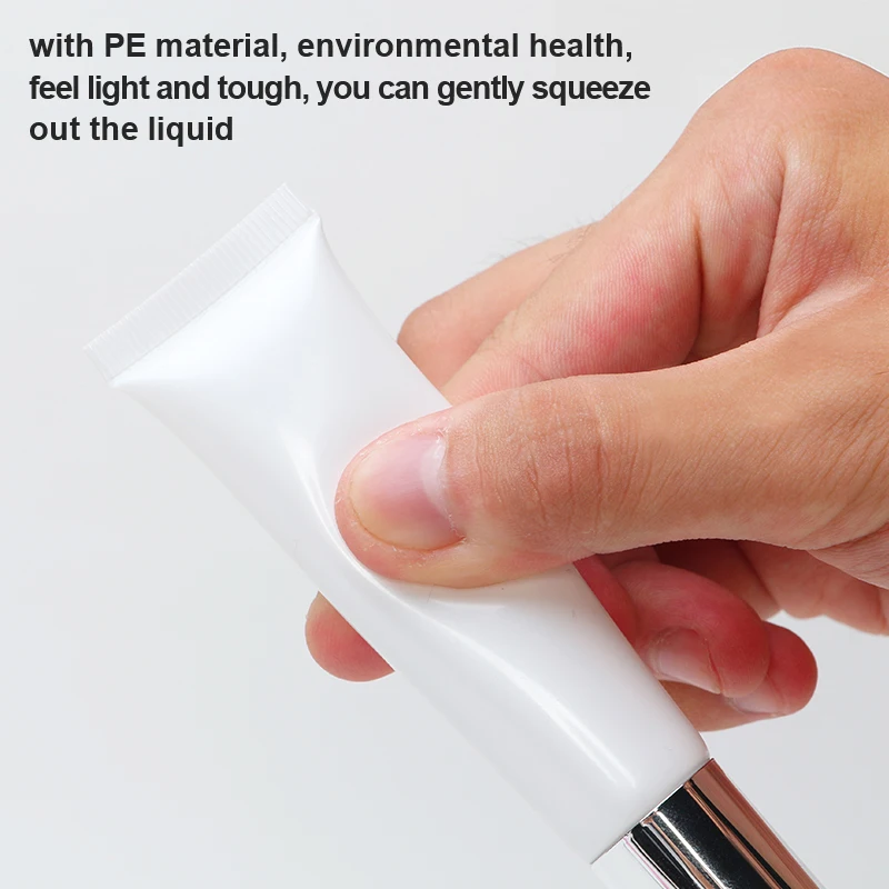 Cheap Discount Wholesale Long Nozzle Plastic Squeeze Industry Oil Plastic Tubes For Glue Ointments Vaginal