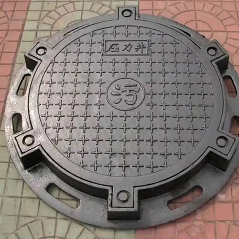 Литой чугун под заказ D400 EN124 QT500-7 электрическая рама люка композитная железная