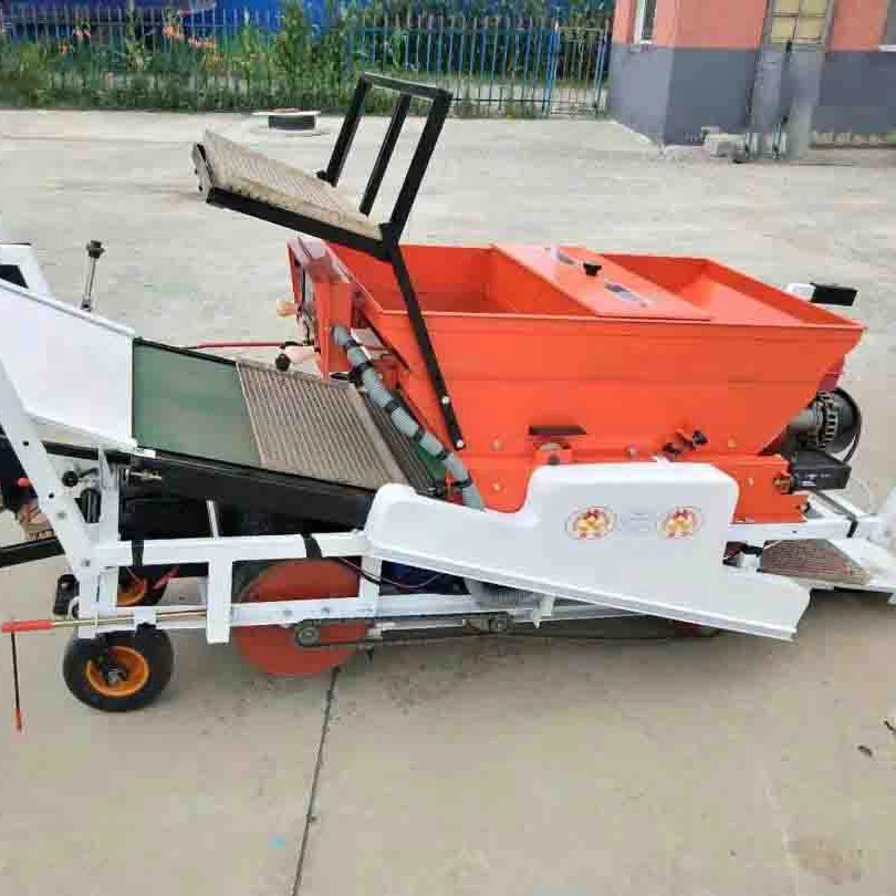 4 rows self-propelled vegetable seedling transplanter planting machine for agricultural machine