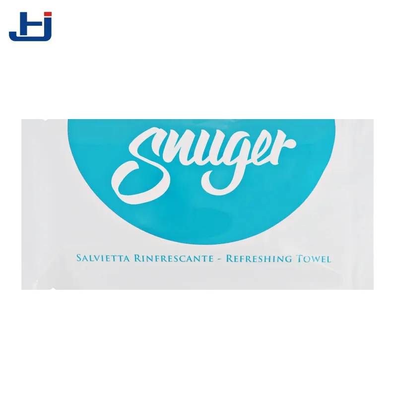 Wholesale disposable custom packing hand sports mini refreshing towels wet wipes