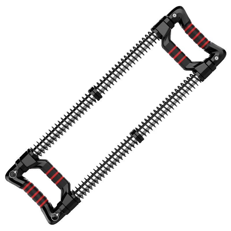 Chest Expander Spring Exerciser Workout Portable Spring Adjustable Push Down Bar Machine Resistance Exercise Gym Kit for Home