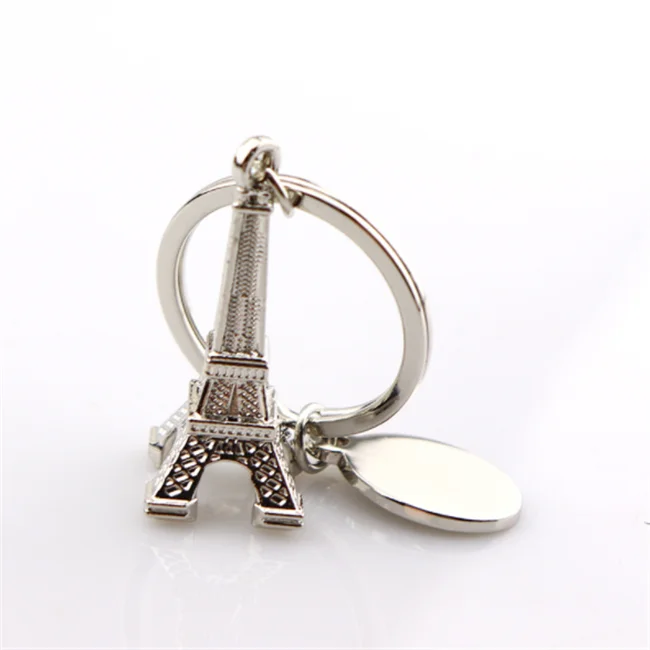 Metal Eiffel Tower Home Decoration Statue souvenirs gift keychain