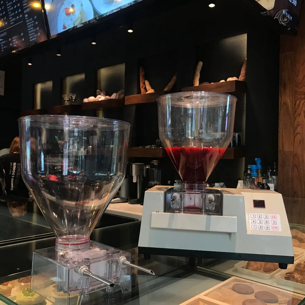 Manual jelly filler machine semi automatic injector filling machine commercial horizontal injecting donut machine for shop