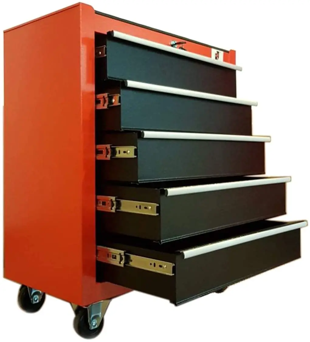 SNEIDA 53mm three-section slide rail  thickened telescope industrial rail heavy duty drawer slides