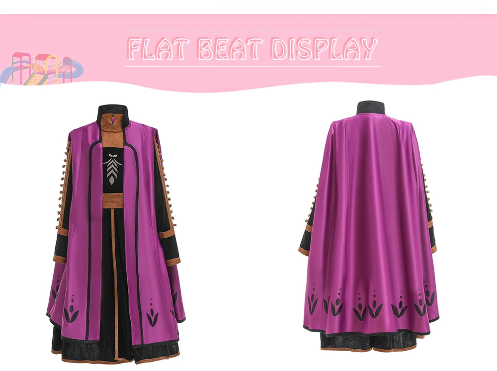 2019 New Arrivals Anna Elsa Princess Dress Elegant Kids Dresses for Girls Cosplay Christmas New Year Costume D0143