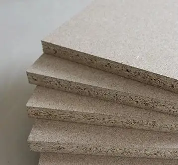 China 15mm 17mm 18mm 28mm melamine particle board manufacturers ceiling flooring cabinet decoration chipboard