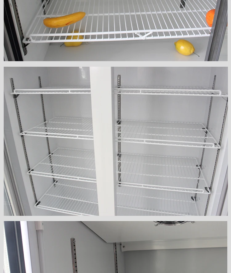 Plastic Coating and Stainless Steel  Wire Shelf for Refrigerated Display Case