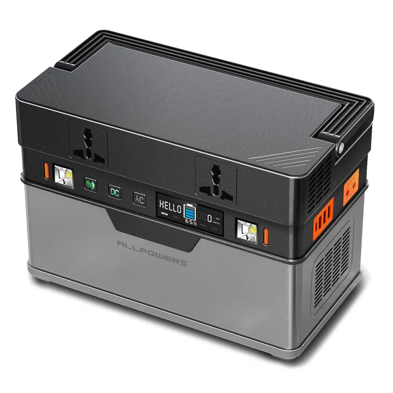 New Arrival Portable Power Station 606wh Power Bank Desktop Public Charging Station Sharing