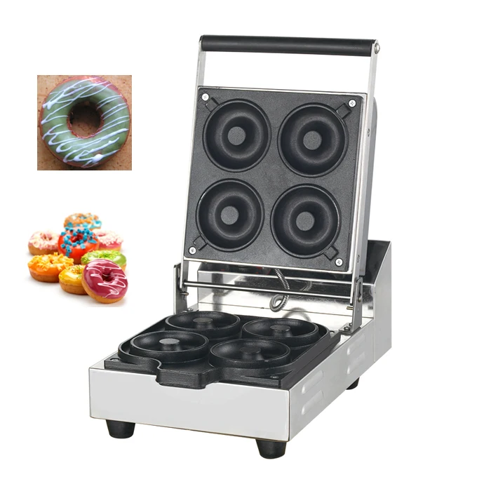 delicious snack food cooker waffle 9 donut electric mini donut machine