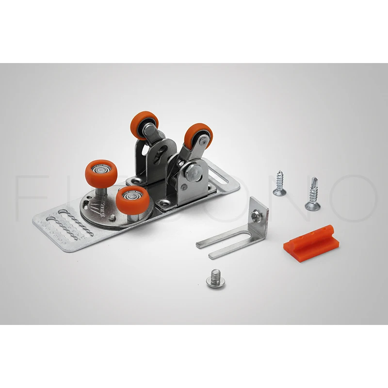 Anti-jump prevented roller wheel aluminum sliding door roller for aluminum sliding door