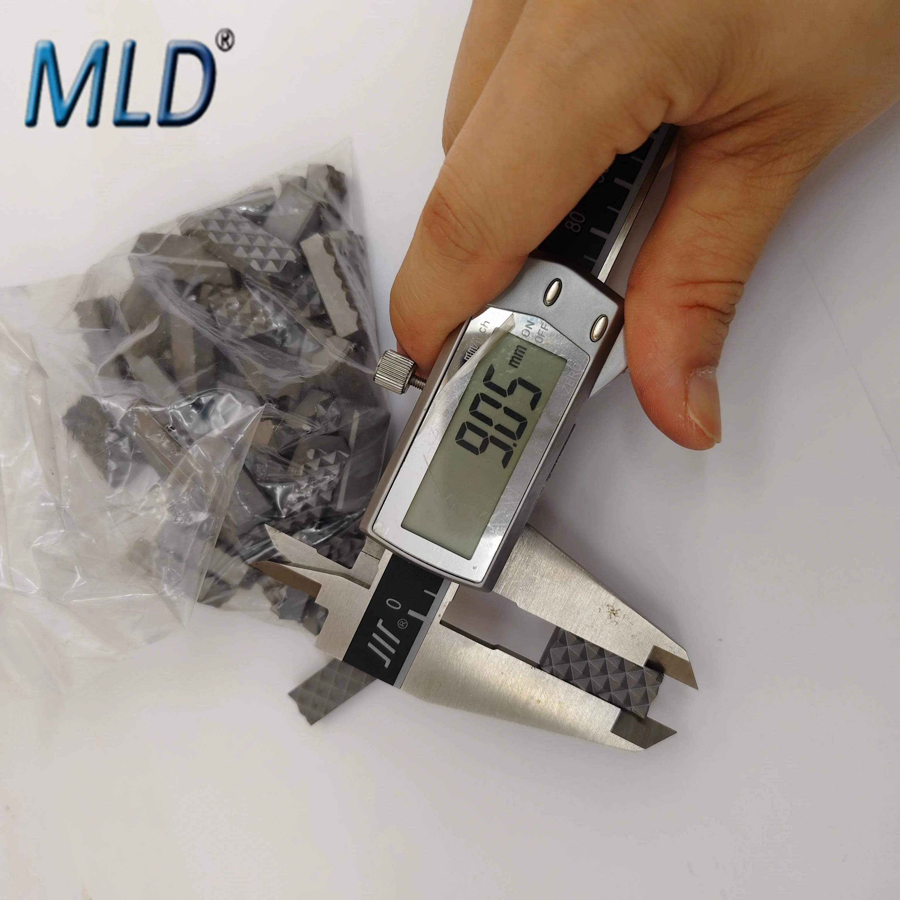 Hard Alloy Carbide Gripper Christensen Type Inserts Chuck Jaws