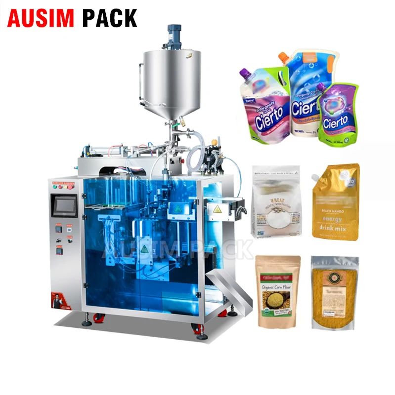 Cheap Price Doypack Filling Machine Premade Bag Packaging Machine Chilli Sauce Packaging Machine