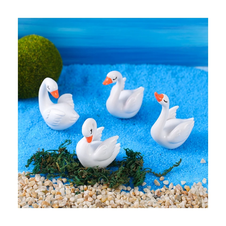 Resin Fairy Garden Ornament Mini Miniature Garden Terrarium Figurines Accessories Decoration DIY Craft