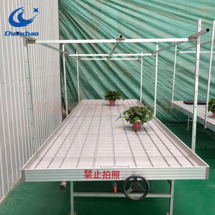 hydroponic 4x4 flood grow trays 4x8