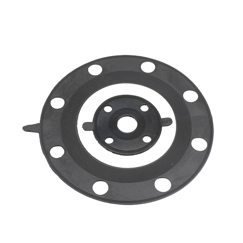 SWKS Rubber Pipe Flange Gasket PTFE Bonded EPDM Rubber Gasket NBR FKM fluorocarbon rubber flange washer
